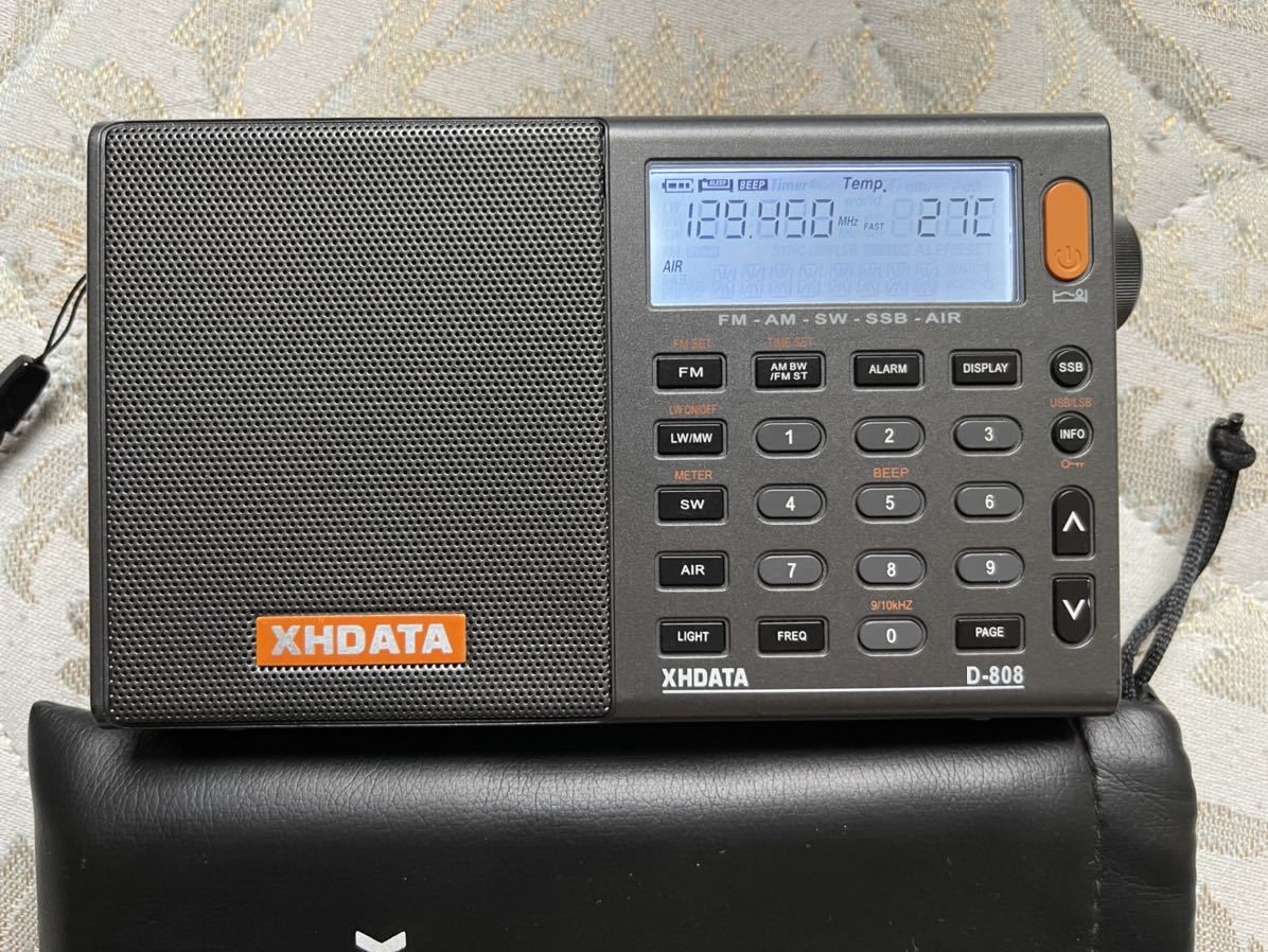 D-808 XHDATA 短波ラジオ SSB BCLラジオ BCL 公式通販 CW アマチュア
