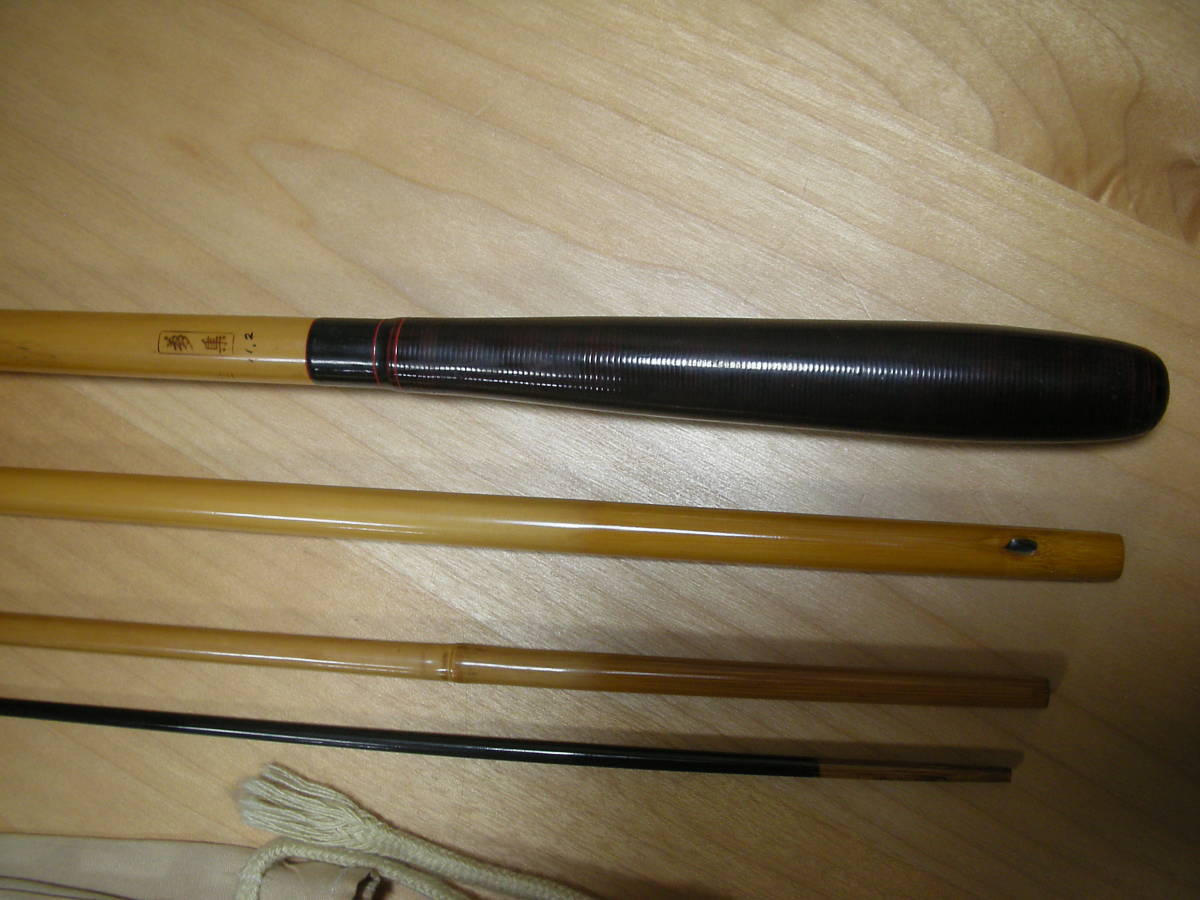 竹竿　夢集　口巻き11尺2寸　9尺2本セット_6
