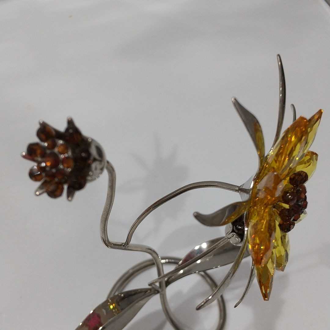 インテリア小物 スワロフスキー Darigold, Light Topaz 置物 管mpr