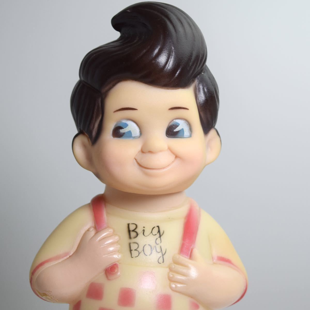 ビッグボーイ Big Boy レストラン 筆記体 ソフビ フィギュア 貯金箱