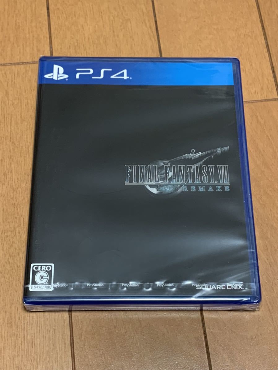 ◆新品未開封　PS4 ファイナルファンタジー7 リメイク FINAL FANTASY VII REMAKE◆
