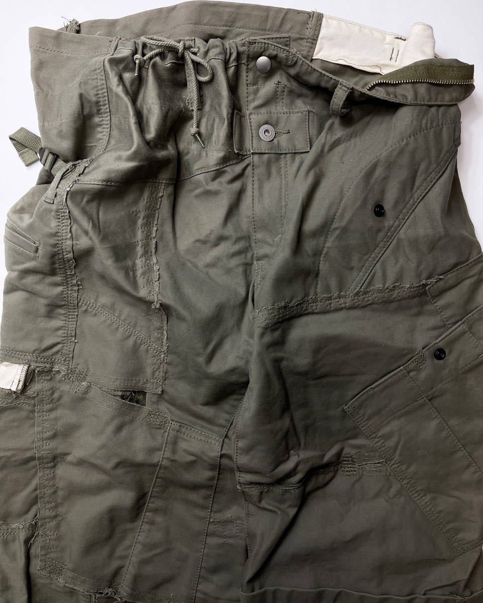 06AW ミリタリー 解体 再構築 カーゴパンツ JUNYA WATANABE 