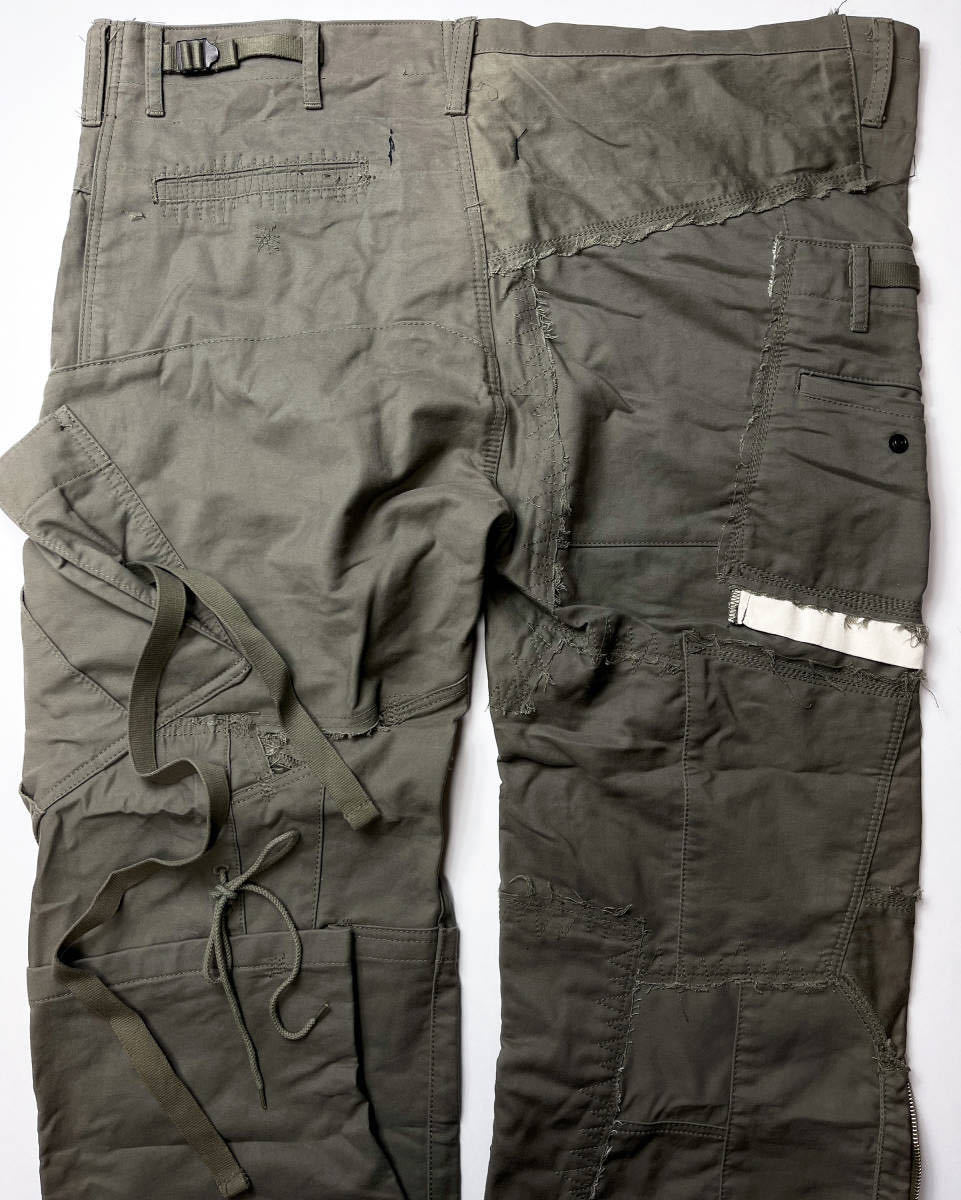 06AW ミリタリー 解体 再構築 カーゴパンツ JUNYA WATANABE 