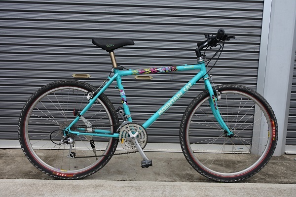 綺麗なOLDクロモリMTB！ パナソニック　マウンテンキャット　ディオーレLX中心　3×8ｓ　旧車 綺麗なOLDクロモリMTB！ パナソニック マウンテンキャット ディオーレ