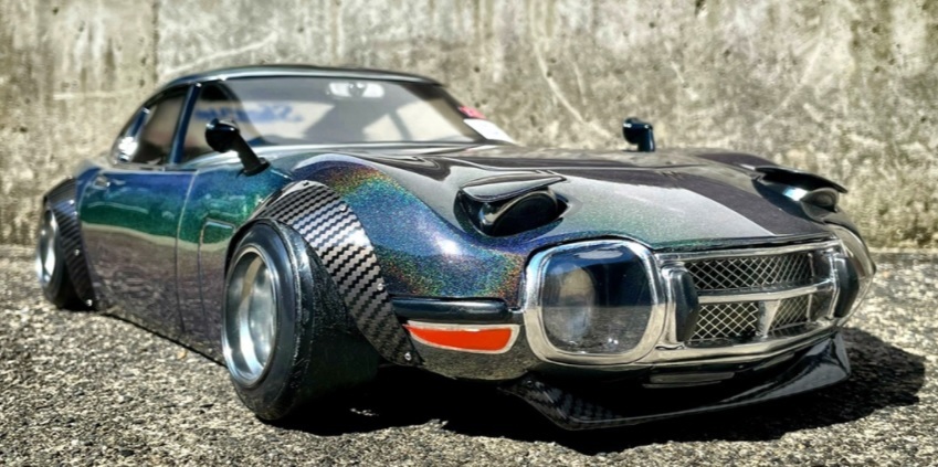 パンドラトヨタ2000GTボディ 1/10 パンドラ TOYOTA 2000GT ラジコン ボディ PANDORA 別売り