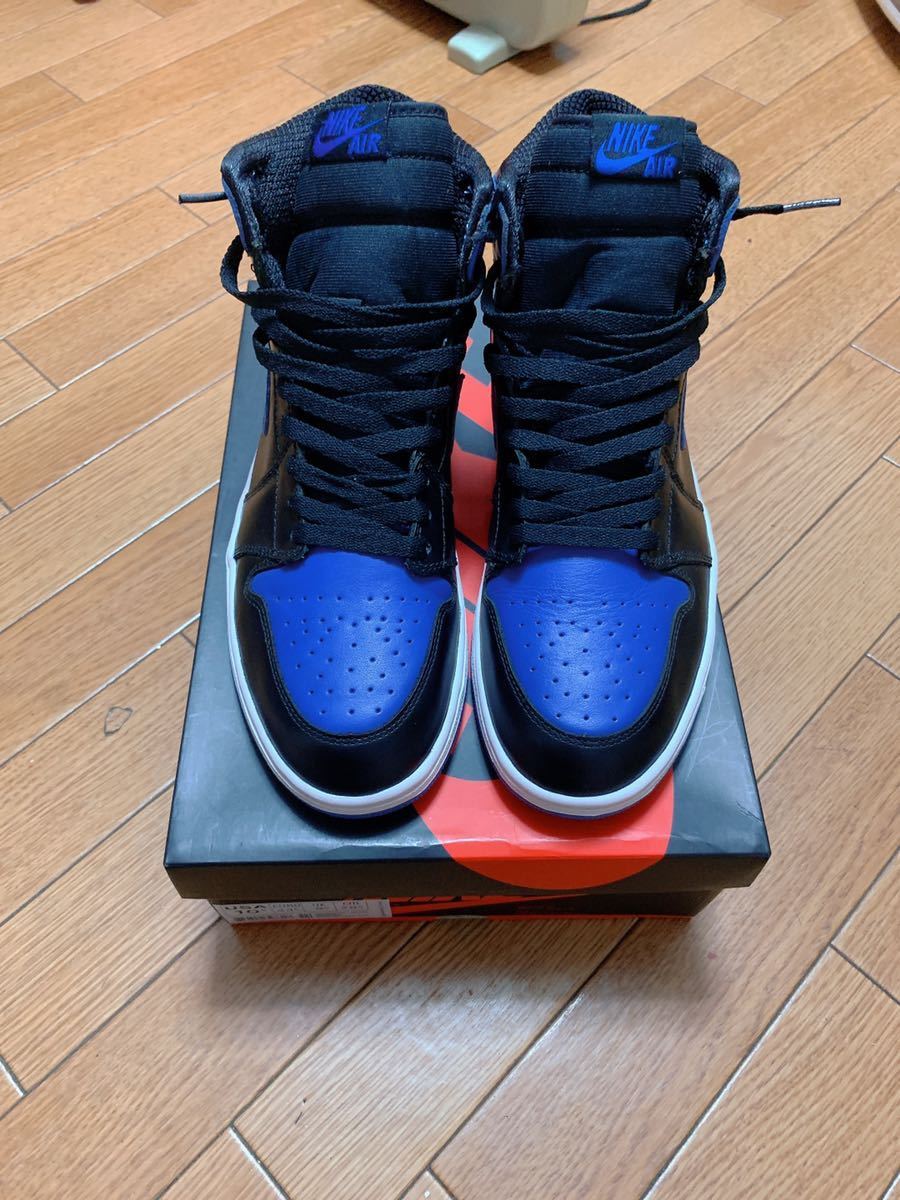  NIKE AIR JORDAN 1 RETRO BLACK ROYAL BLUE 2013(28.5cm)｜売買されたオークション情報、yahooの商品情報をアーカイブ公開 - オークファン 28.5cm