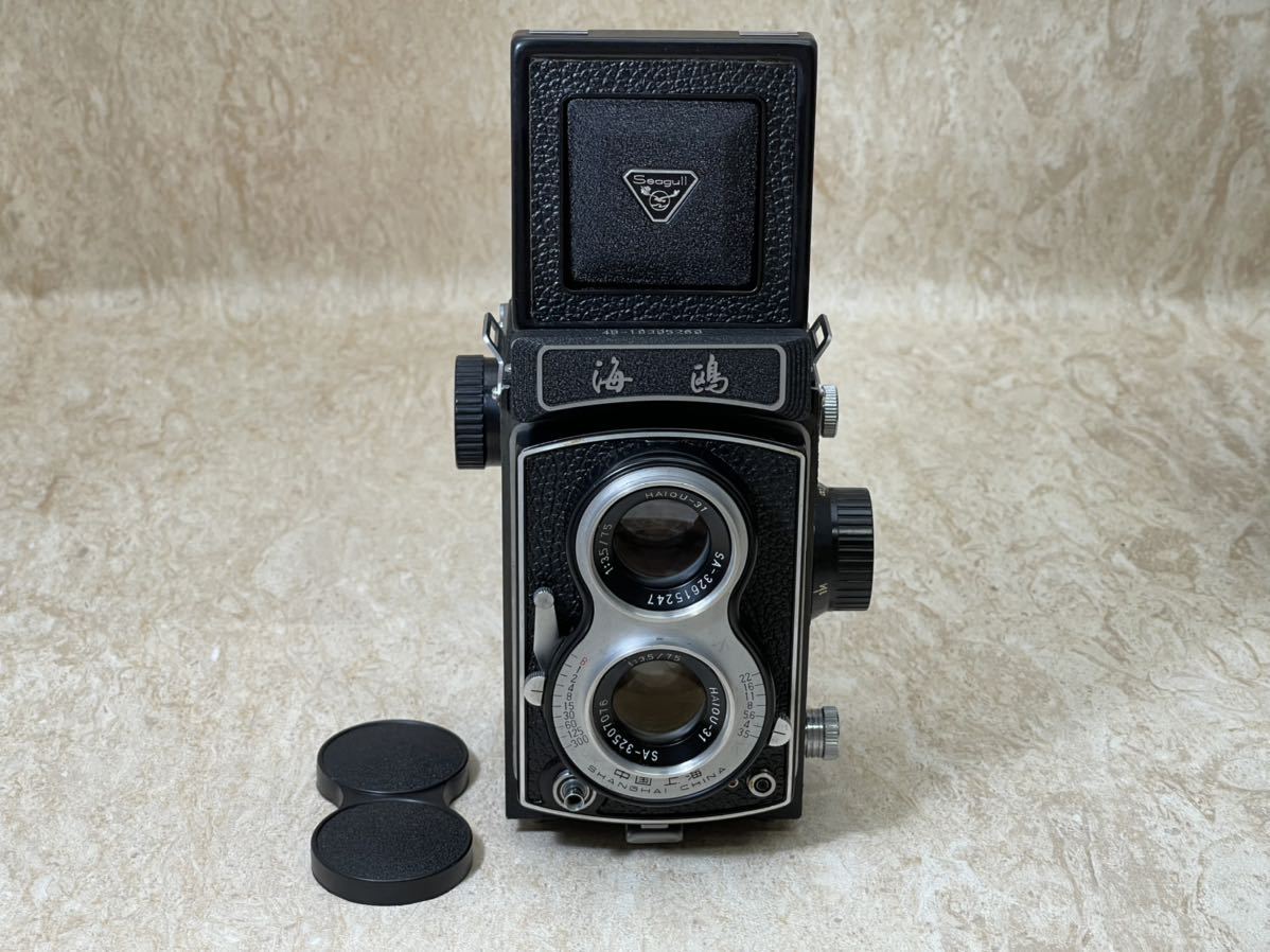 海鴎 Seagull HAIOU シーガル 二眼レフカメラ フィルムカメラ 75mm 4A