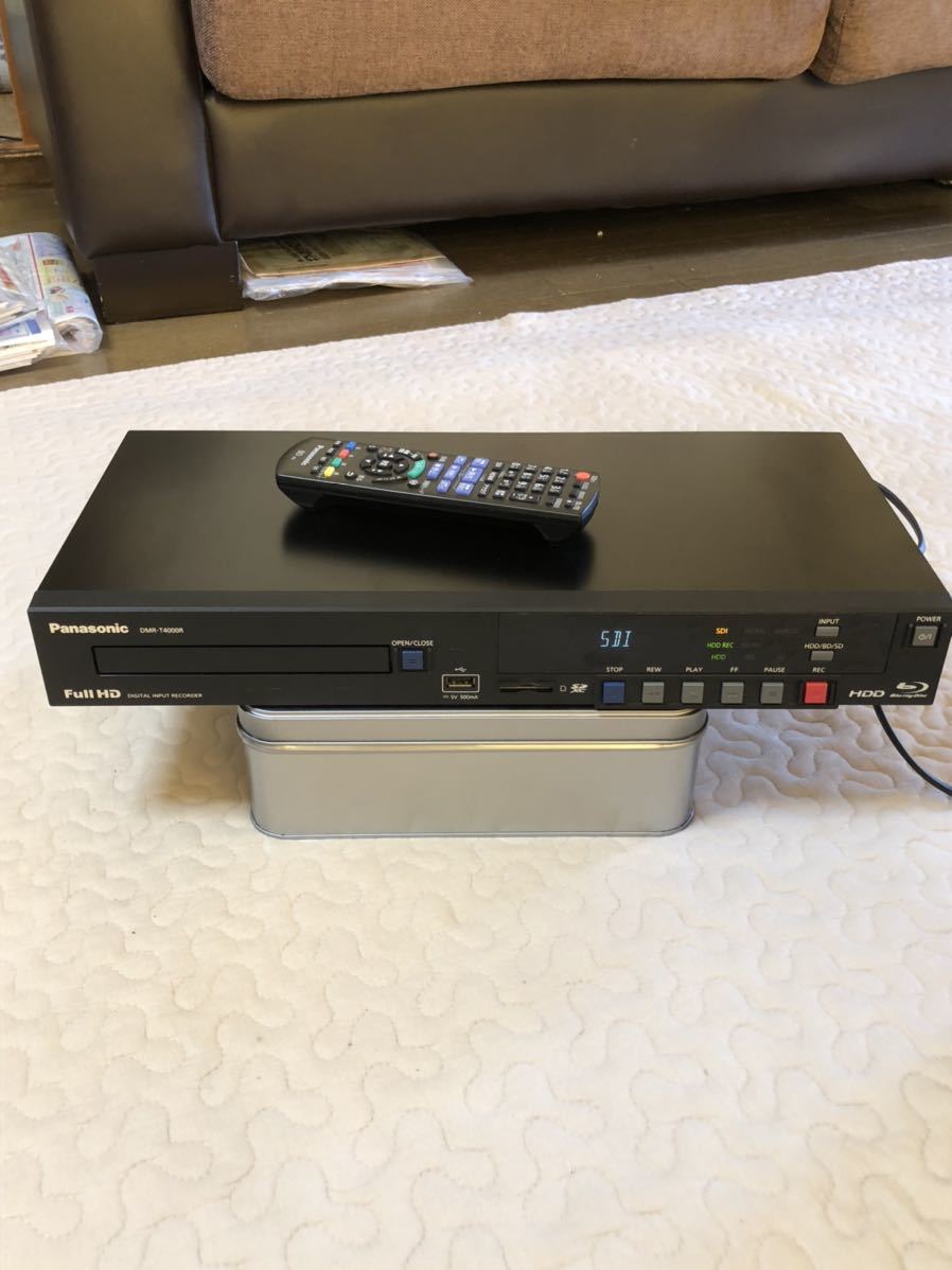 Panasonic デジタル入力レコーダーDMR-T4000R Panasonic DMR-T4000R-K