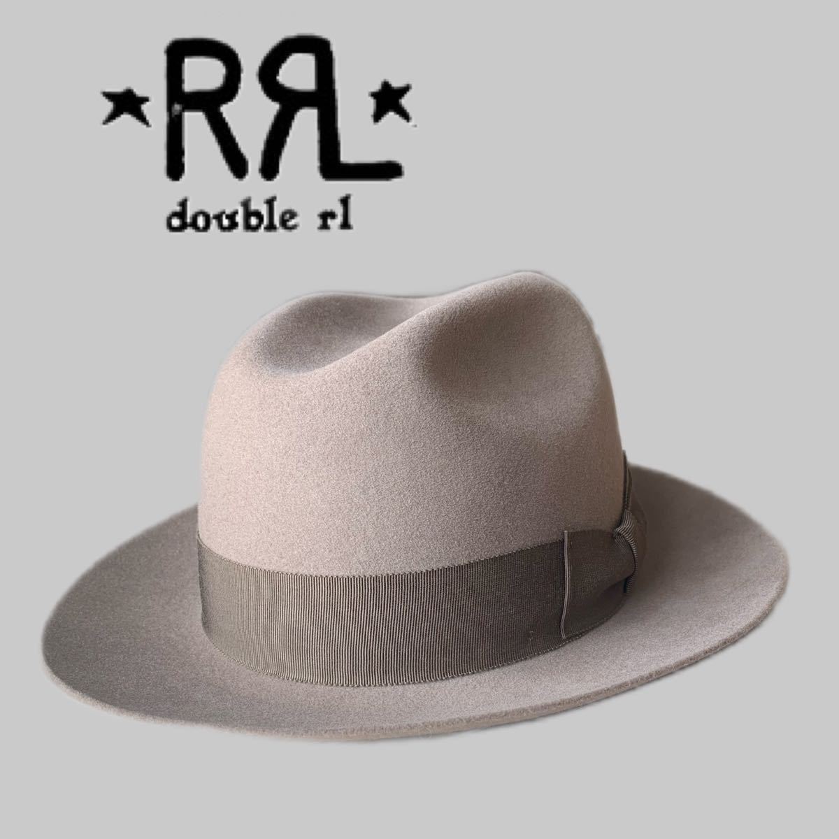 RRL フェドラハット RARE RRL Double RL Ralph Lauren Brown Fedora