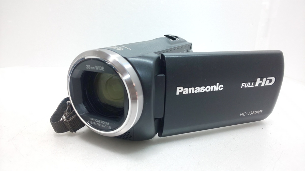 中古】Panasonic HC-V360MS ハイビジョンデジタルカメラ 充電器付 