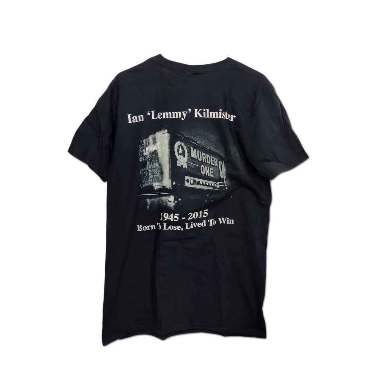 Motorhead バンドTシャツ モーターヘッド Lemmy Lived To Win M