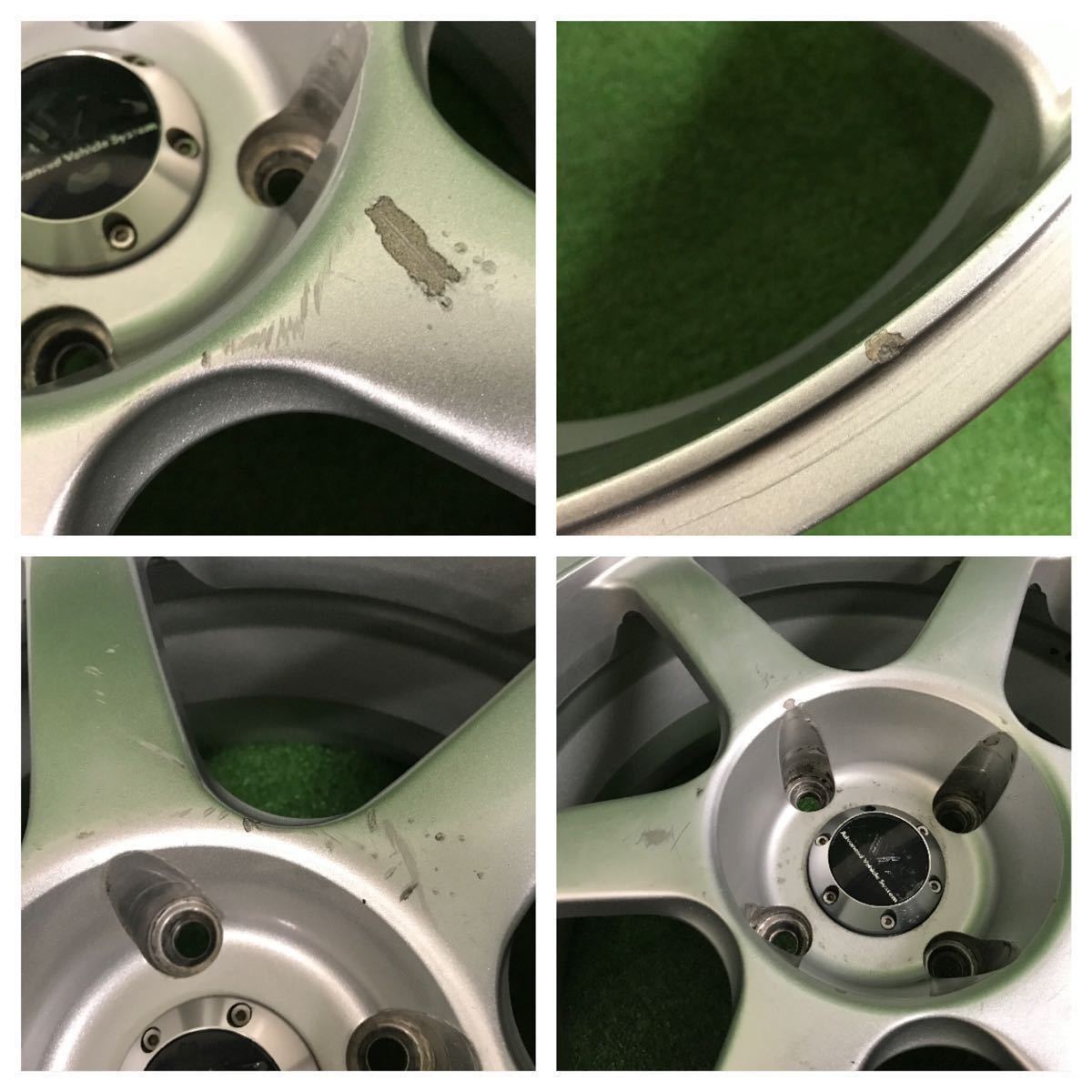 ★AVS MODEL 6 ヨコハマ製 17インチ 17×7J +35 17×8J +35 114.3 4穴 ハブ径:約73 4本 中古アルミ 日本製 ガリ傷、擦り傷あり★送料無料 AVS Yokohama | - Yahoo!オークション -avs(17インチ)の中古品・新品・未
