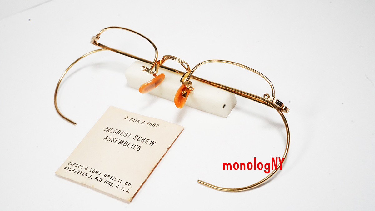 全国無料，セール B&L ボシュロム 1940s デッドストック未使用 12KGF 