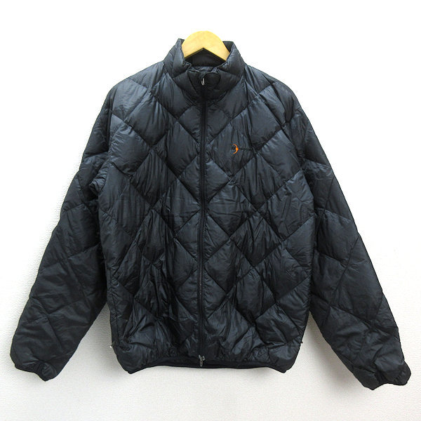 y□ムーンストーン/MOONSTONE キルティング ダウンジャケットJKT□黒