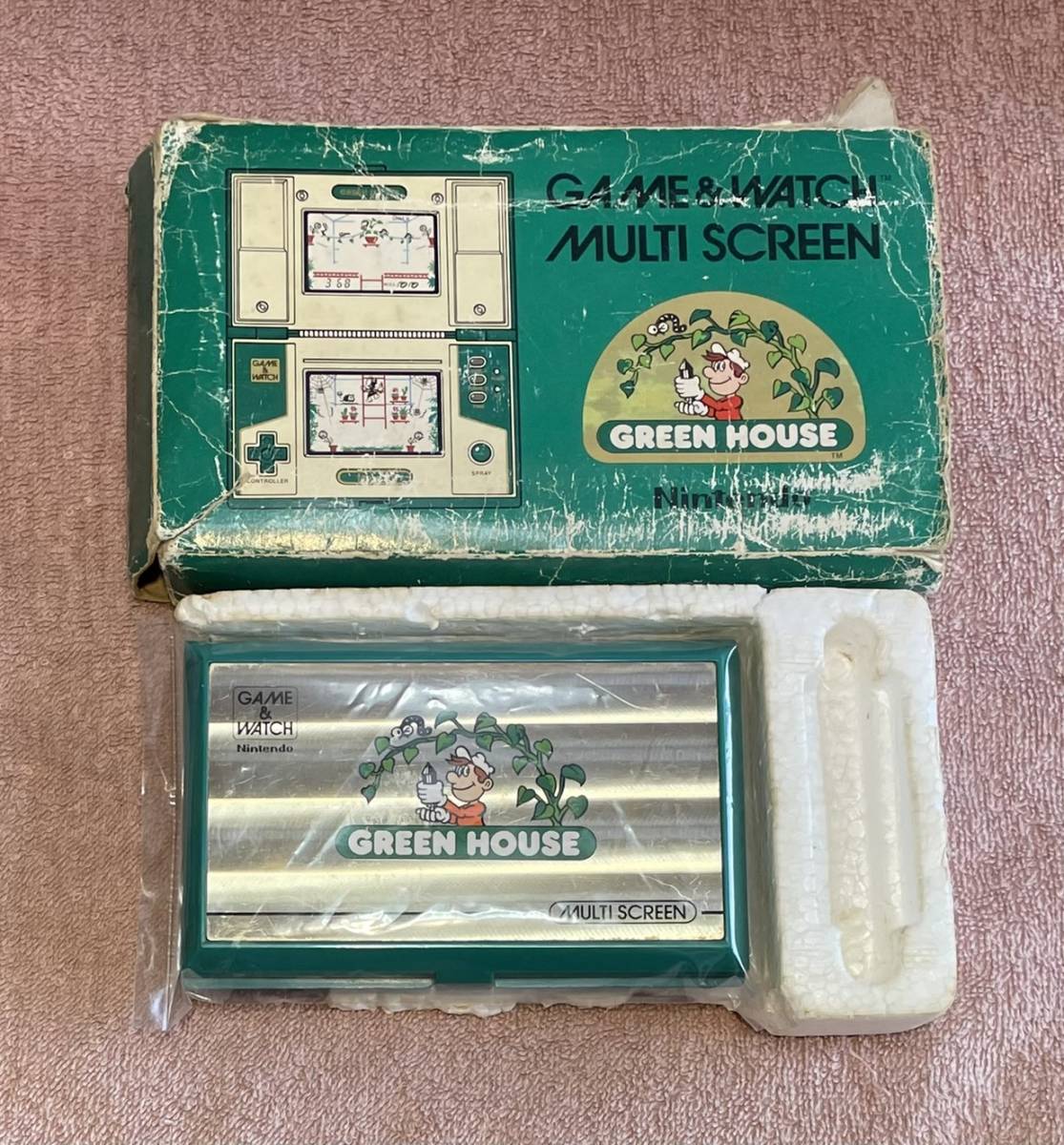 ゲームウォッチ グリーンハウス GREEN HOUSE 中古 任天堂 GAME&WATCH