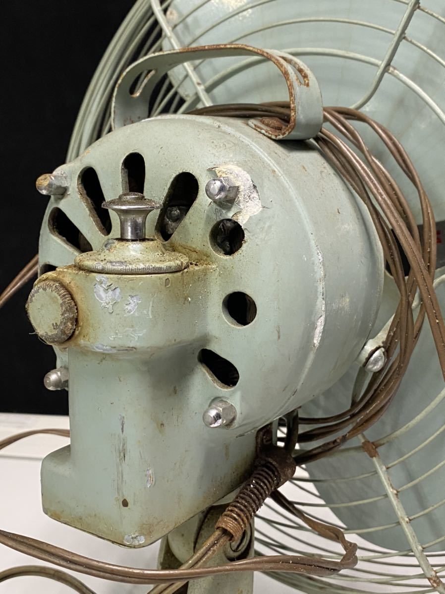 昭和レトロ 扇風機 ナショナル National ELECTRIC FAN 12in ジャンク