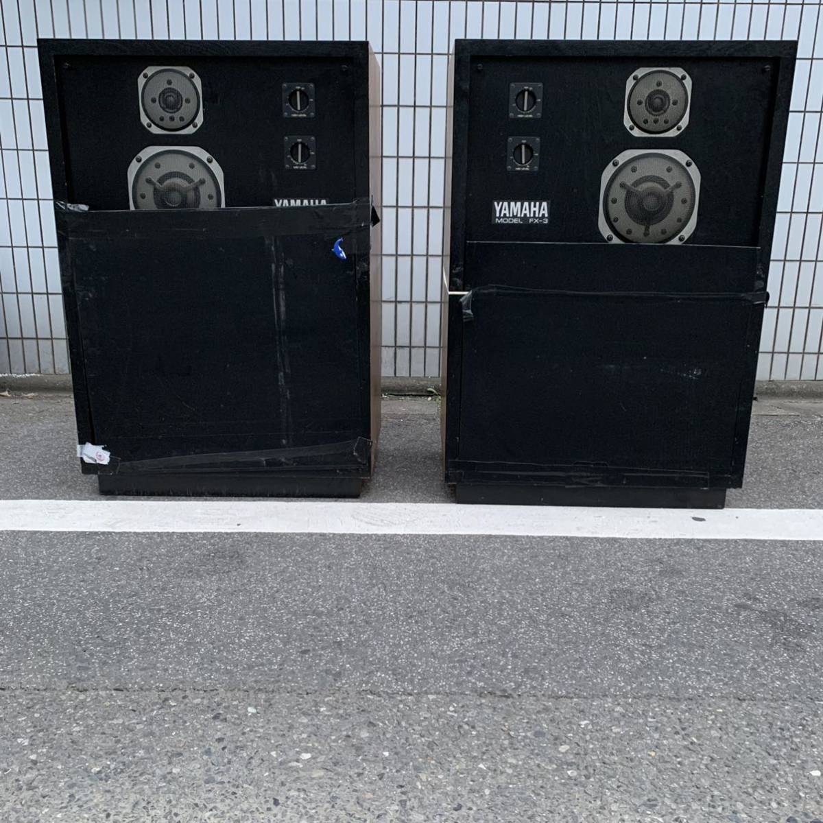 YAMAHA FX-3 ヤマハ ペア - 3Wayスピーカー フロア型 音響機器 Yahoo