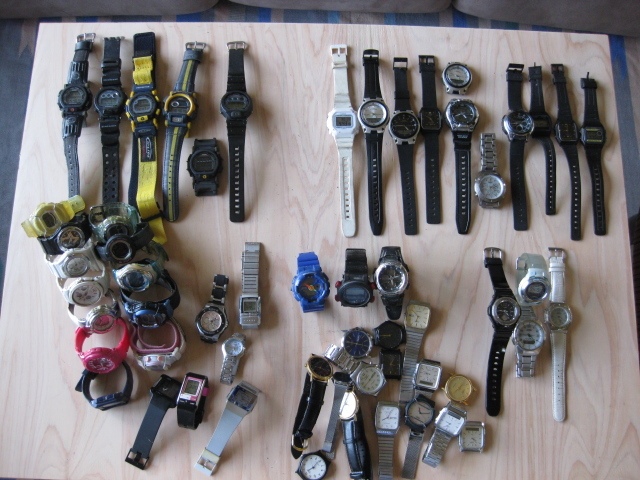 ■男女/時計/オールCASIO/電池交換済み/G-SHOCK/Bebi-G/MUDMAN/FISHERMAN/その他/まとめて/動品/ジャンク