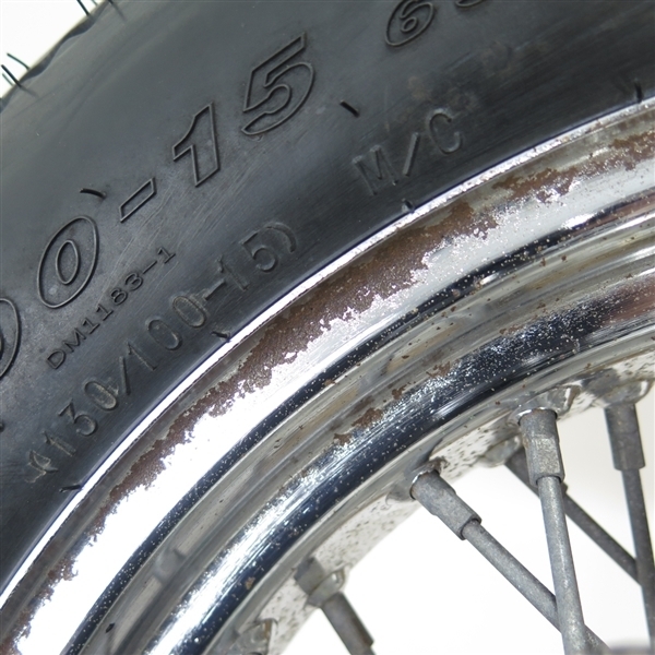 ウェビックガレージセール スティード400 リアホイール HONDA NC26