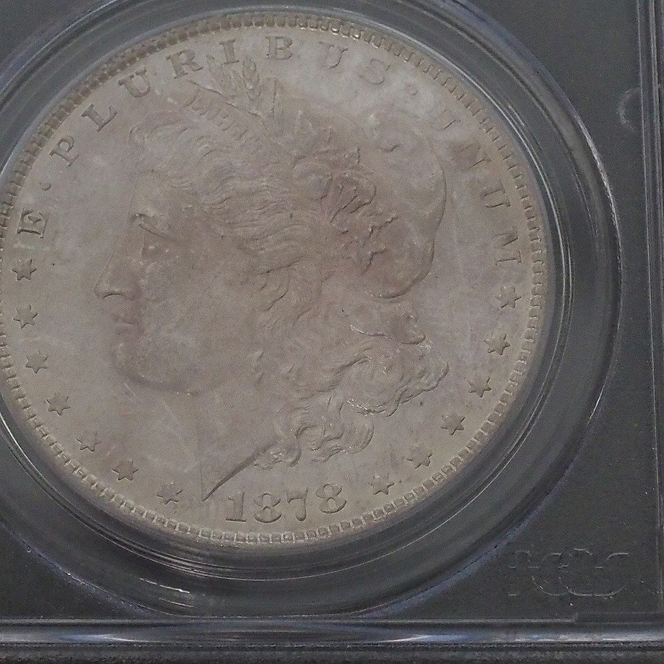 1879年 モルガン・ダラー PCGS MS63 1879-S Morgan PCGS MS-63