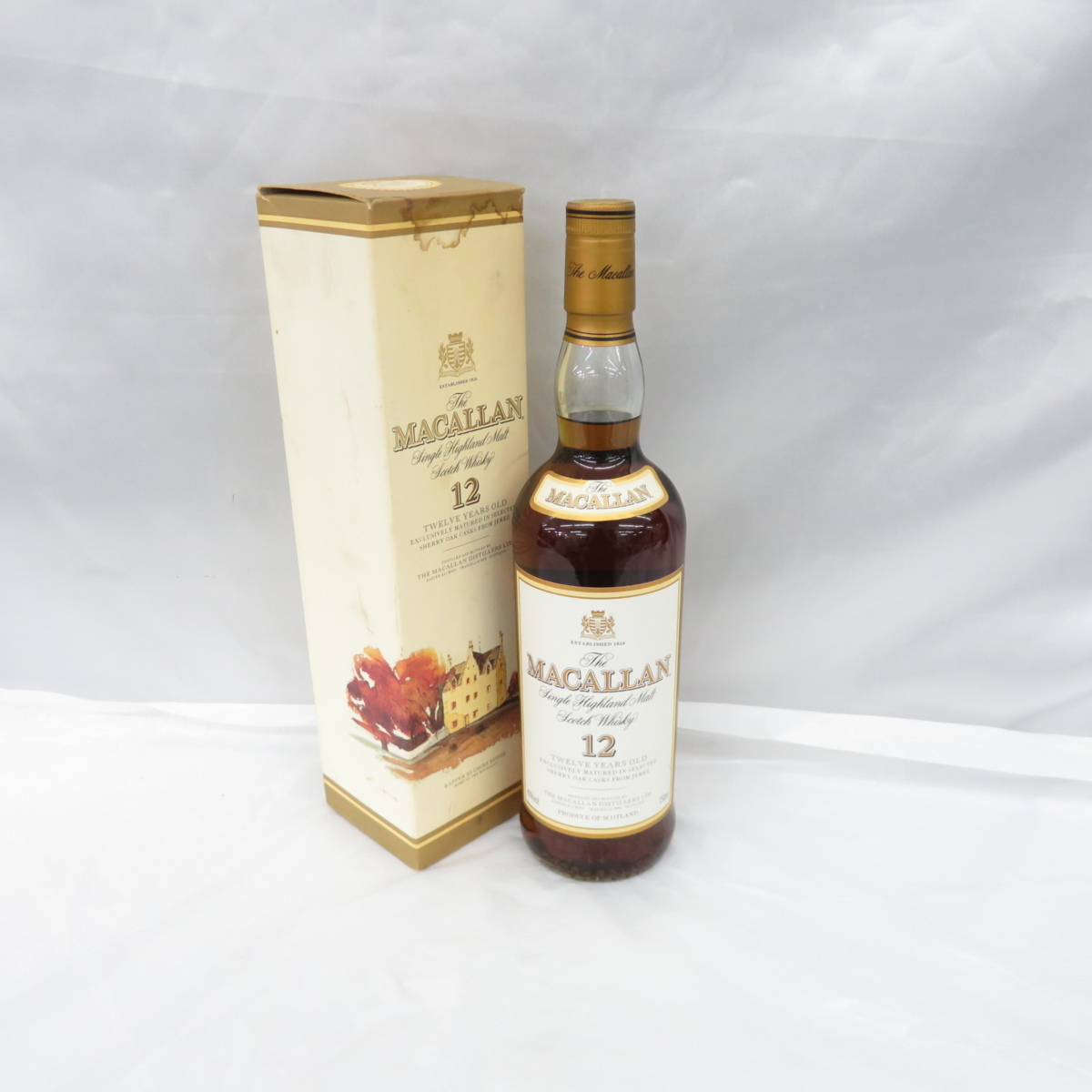 ザマッカラン 12年 シェリーオークカスク【旧ボトル】 未開栓】The MACALLAN ザ・マッカラン 12年 旧ボトル シェリーオーク
