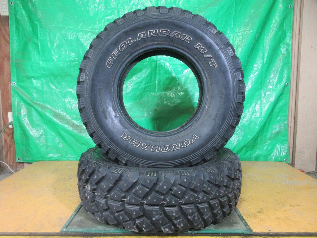 ホワイトレター YOKOHAMA GEOLANDAR M/T 30×9.50R15 LT 2本 No.9639 