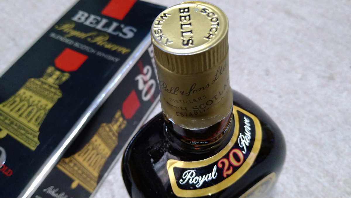 20年 ベルズ ベル BELL'S ロイヤル 古酒 リザーブ ロイヤルリザーブ