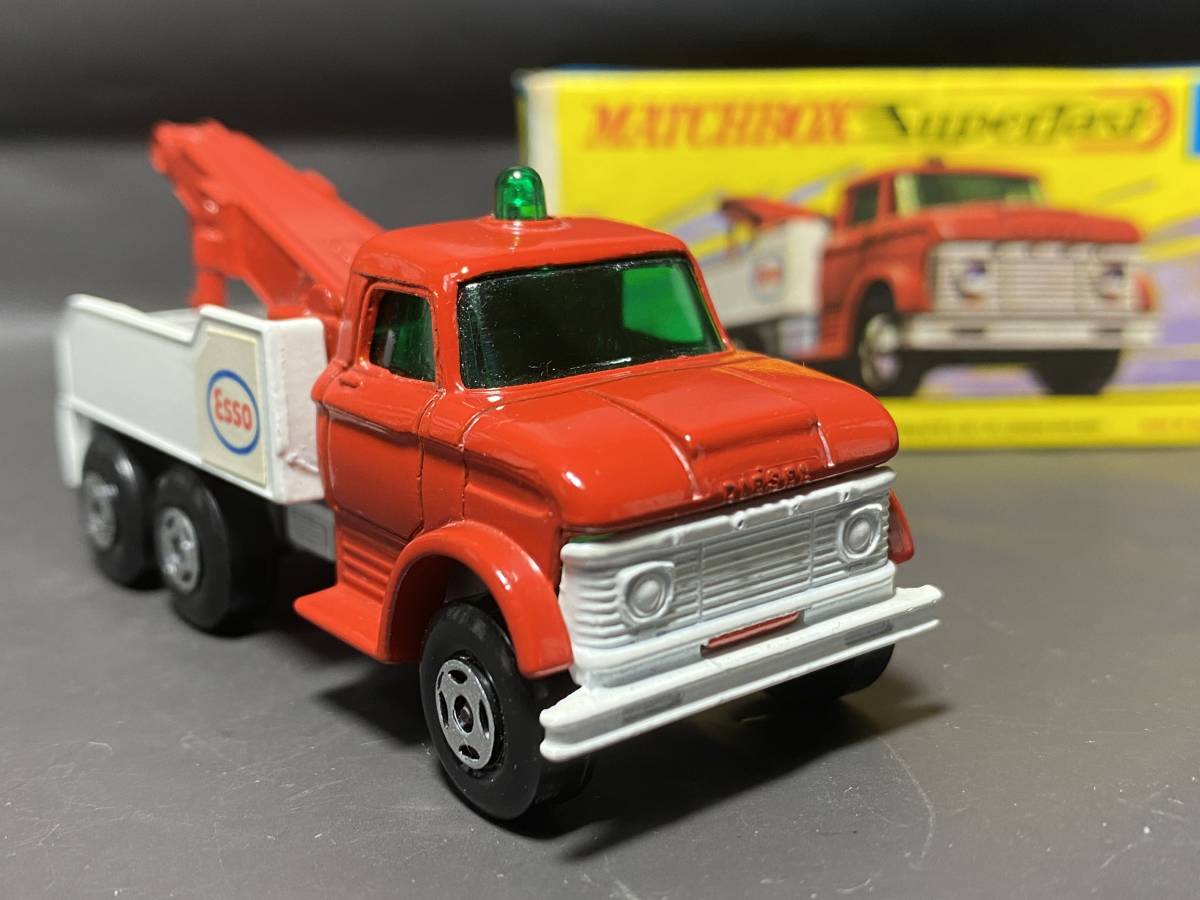 Wreck Matchbox Ford Truck Heavy 0 No. MATCHBOX Lesney No - Vintage