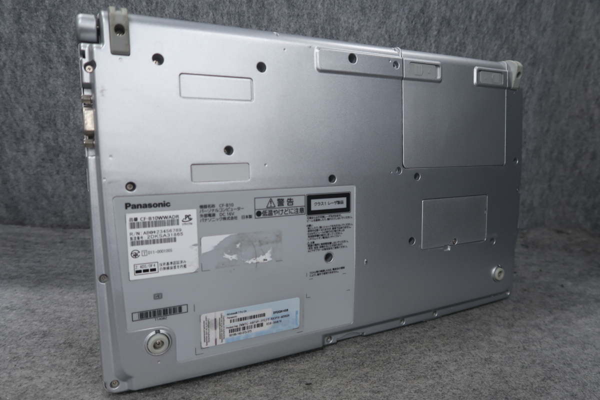 Panasonic CF-B10WWADR Core i7-2675QM 2.2GHz 1GB DVDスーパーマルチ