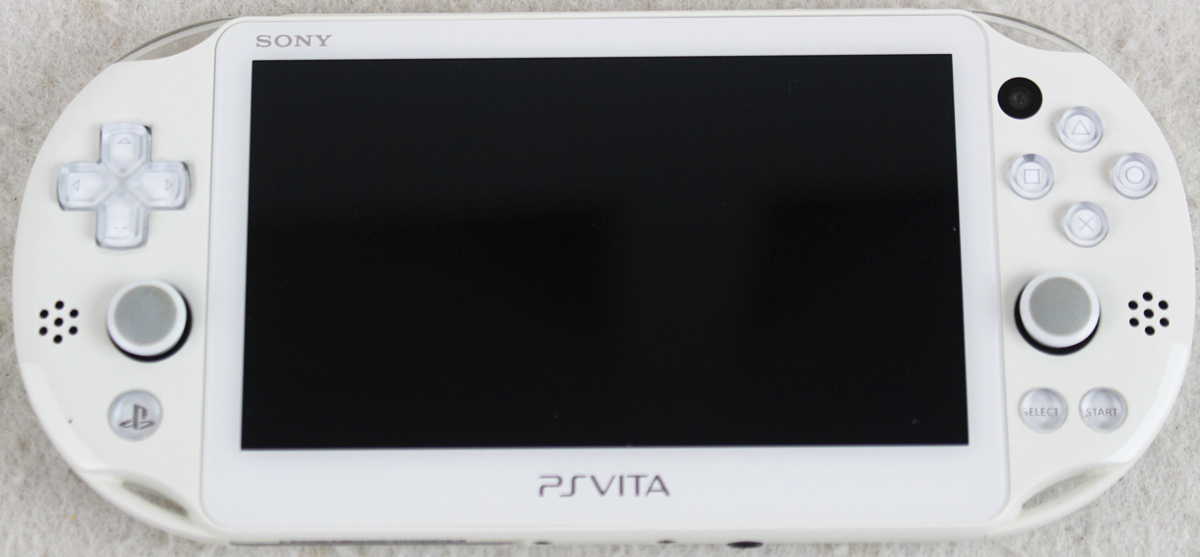 ◇ジャンク品◇ゲーム機 PSVITA PCH-2000 ホワイト ソニー/SONY PlayStation Vita 本体のみ 付属品なし ※画面に黒いライン出ます