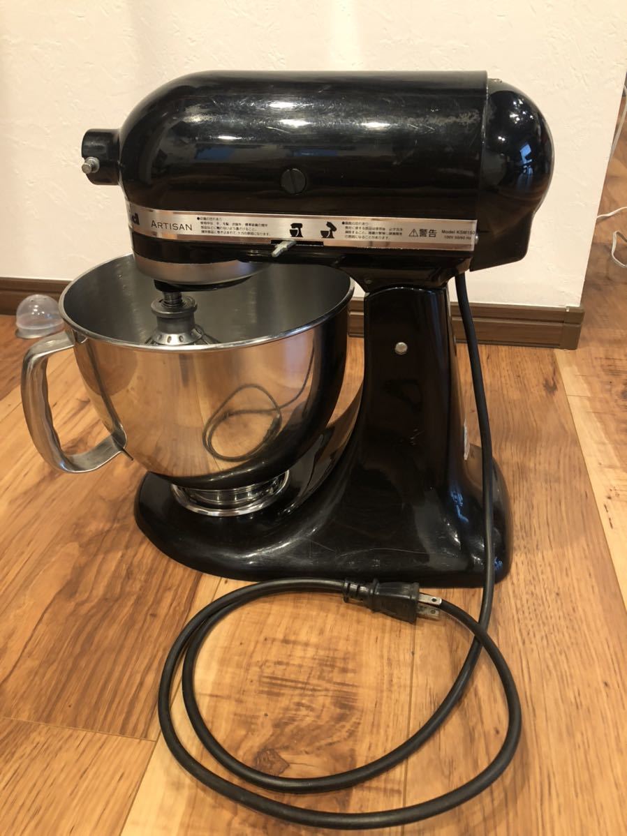 【美品】KitchenAid ミキサー ブラック　付属品沢山！ Kitchen Aid キッチンエイドミキサー 美品 【公式通販】