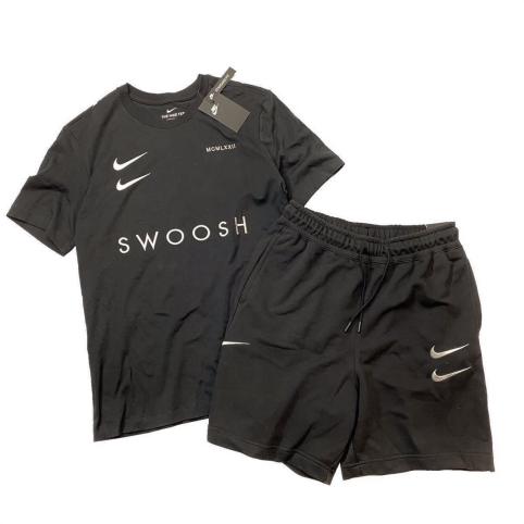 Nike Swoosh Tシャツ Dh0030 010 ハーフパンツ Db4958 010 上下セット 黒 M ナイキ 売買されたオークション情報 Yahooの商品情報をアーカイブ公開 オークファン Aucfan Com