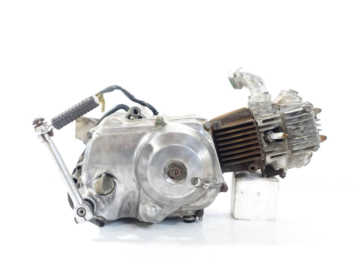 セル無し スーパーカブ90 C90 HA02E-198 12V エンジン 本体