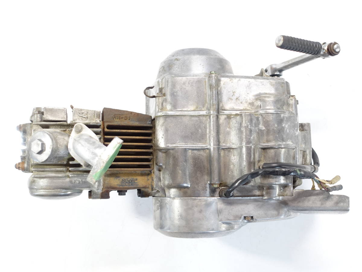 ジョルカブ　セル付きエンジン　クランキングOK ジョルカブセル付きエンジンクランキングOK