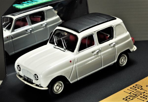 VITESSE ヴィテス ビテス ルノー4 ミニカー 限定品 4個セット