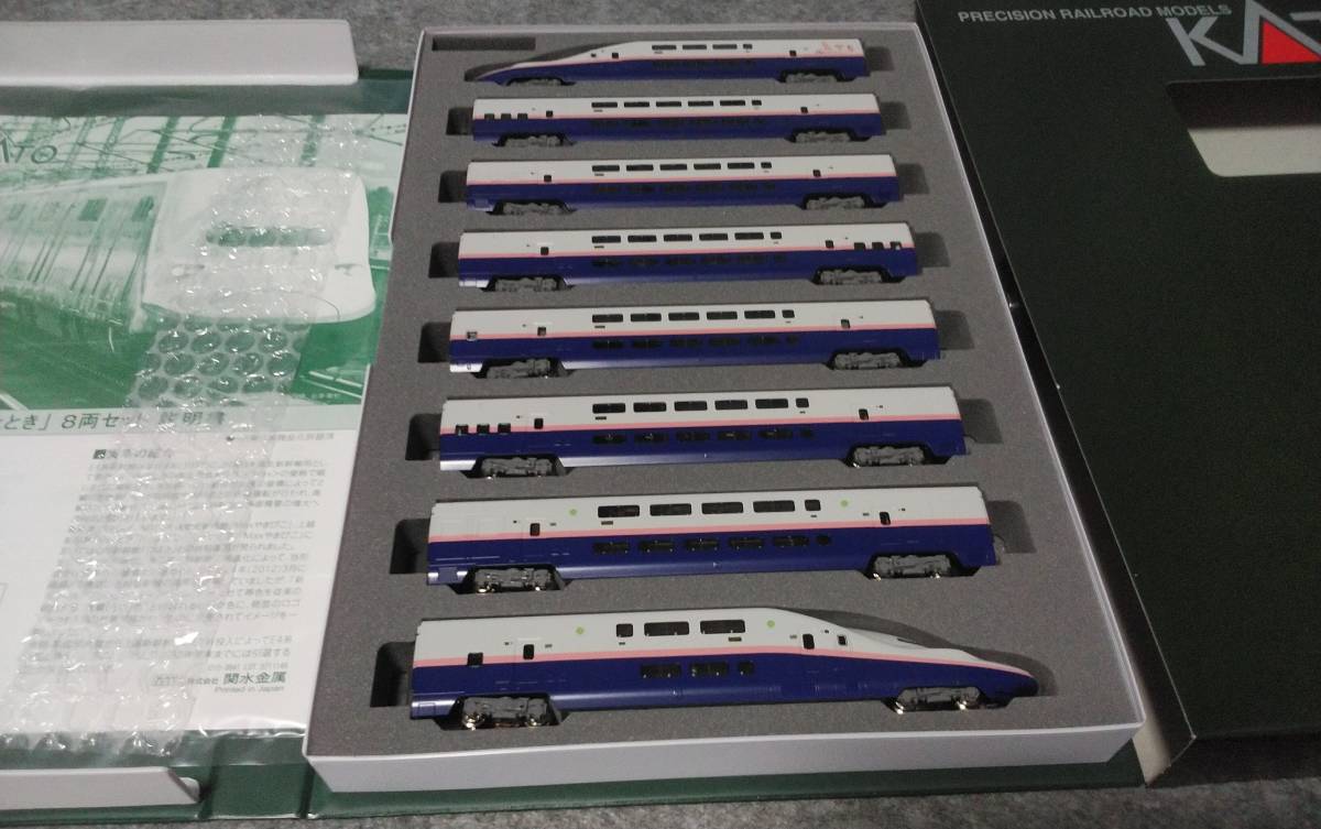 KATO 10-1427 E4系新幹線「Maxとき」8両セット② KATO 10-1427 8両セット 10- 再販Nゲージ10-1427 E4系新幹線「