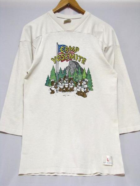 ＠美品 ミラー MILLER フットボールＴシャツt512 L ビンテージ アメリカ古着 80's レトロ ヘイルメリー
