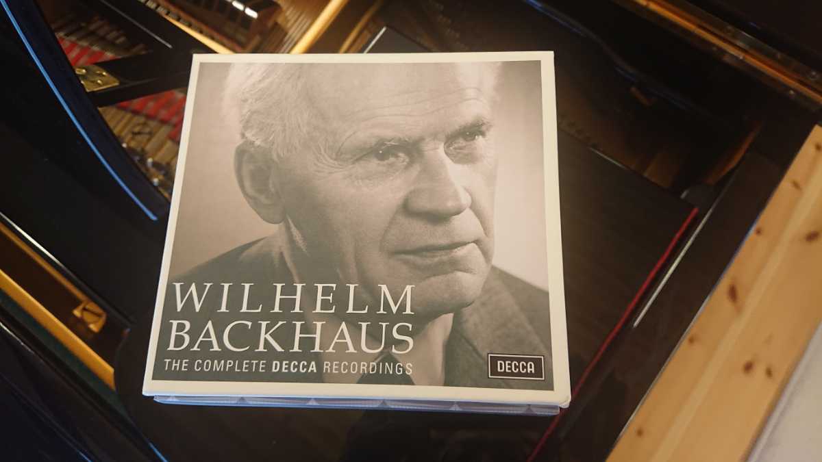 バックハウス complete decca recordings Backhaus 38cd バックハウス