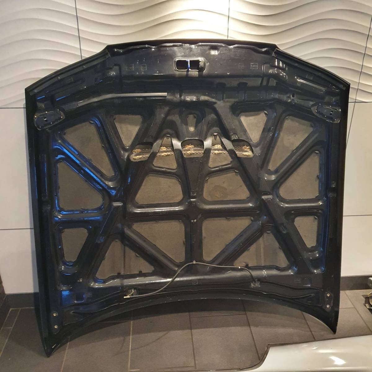 中古】FRPエアロボンネット スカイライン GT-R BCNR33 SHIFT SPORTS 