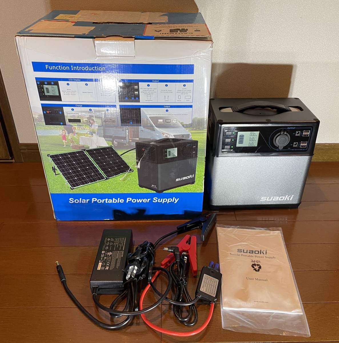 ポータブル電源 PS5B suaoki ジャンク品 ⁄400Wh 大容量120000mAh