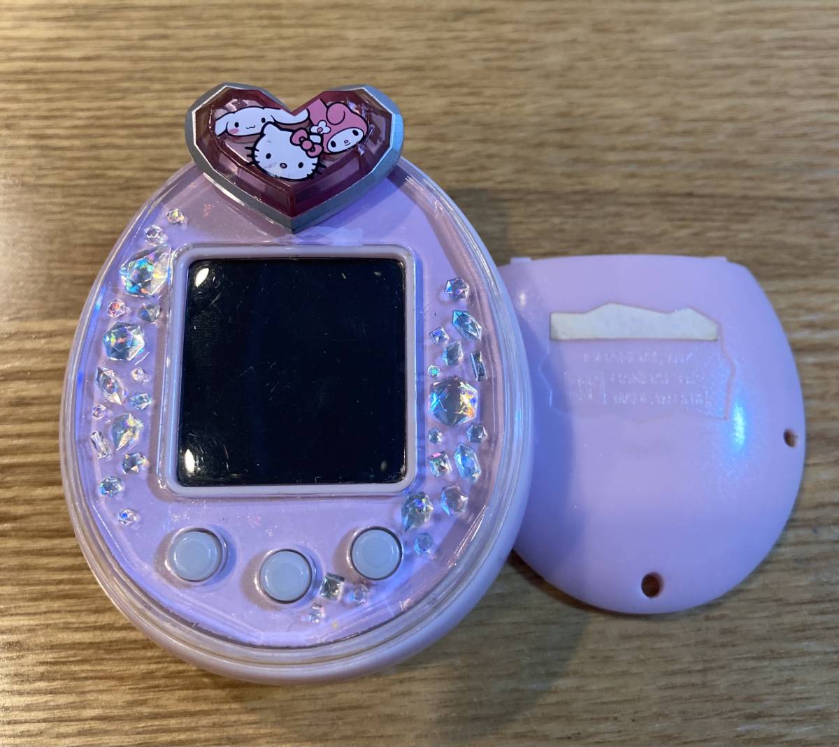パープル たまごっちピース たまデコピアス P's セット たまデコピアス