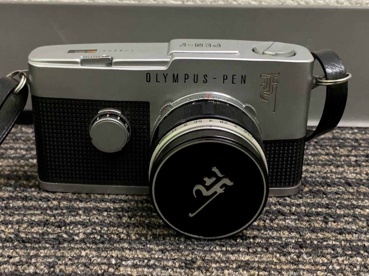 OLYMPUS PEN-F オリンパス フィルムカメラ ZUIKO Auto-s 1.4 40mm 一眼レフカメラ