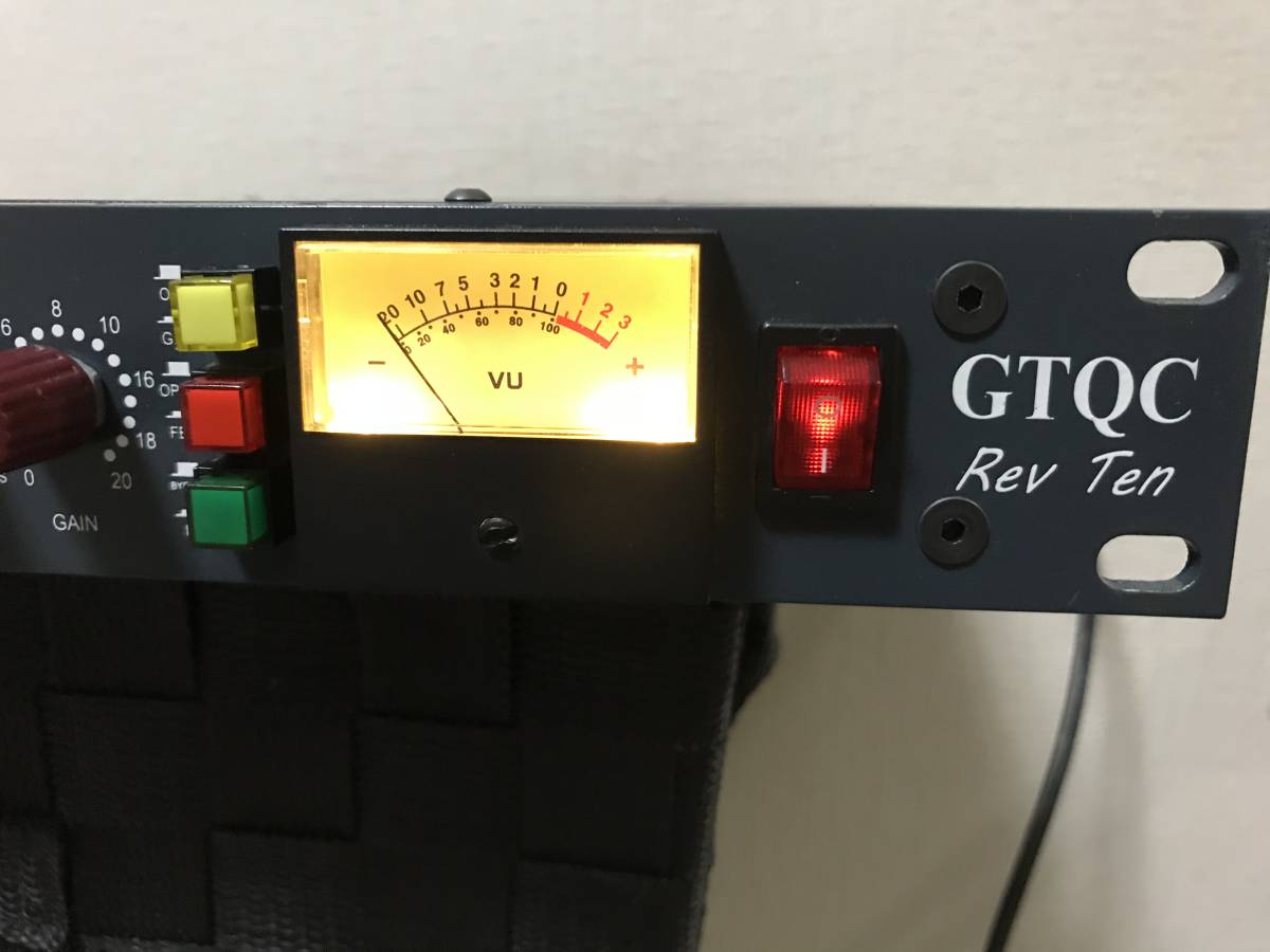 Aurora Audio GTQC Rev.10 チャンネルストリップ プリアンプ 