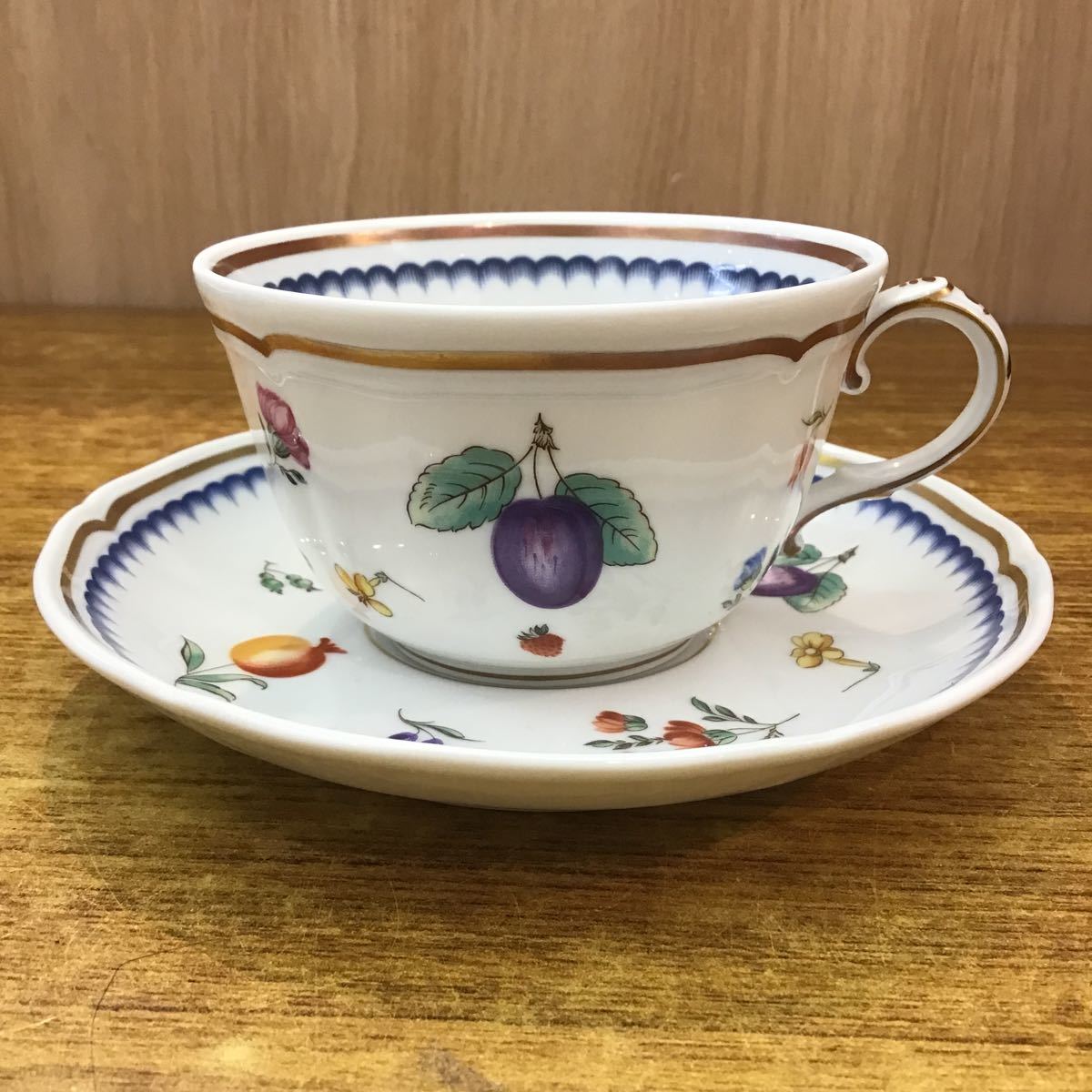 Richard Ginori】美品☆リチャード ジノリ カップ&ソーサー イタリアン