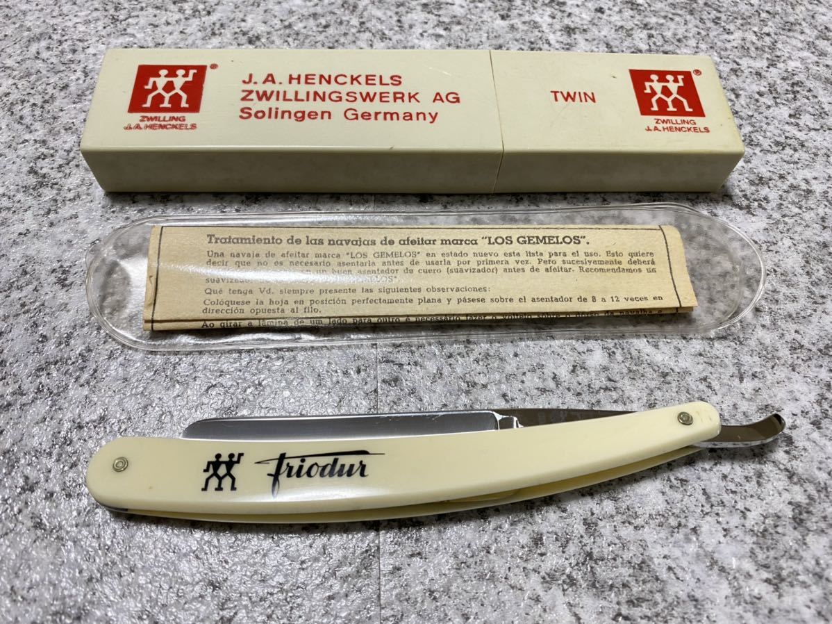 0 - HENCKELS 西洋カミソリ ほぼ未使用 1⁄2 ZWILLING 西洋剃刀 Yahoo