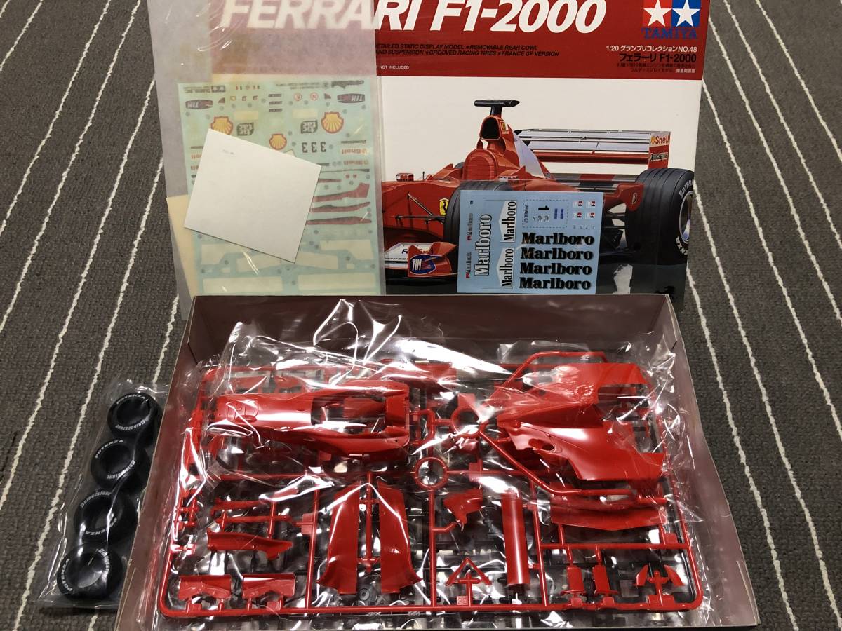 未組立 タミヤ 1/20 グランプリコレクションNo.48 フェラーリF1-2000 