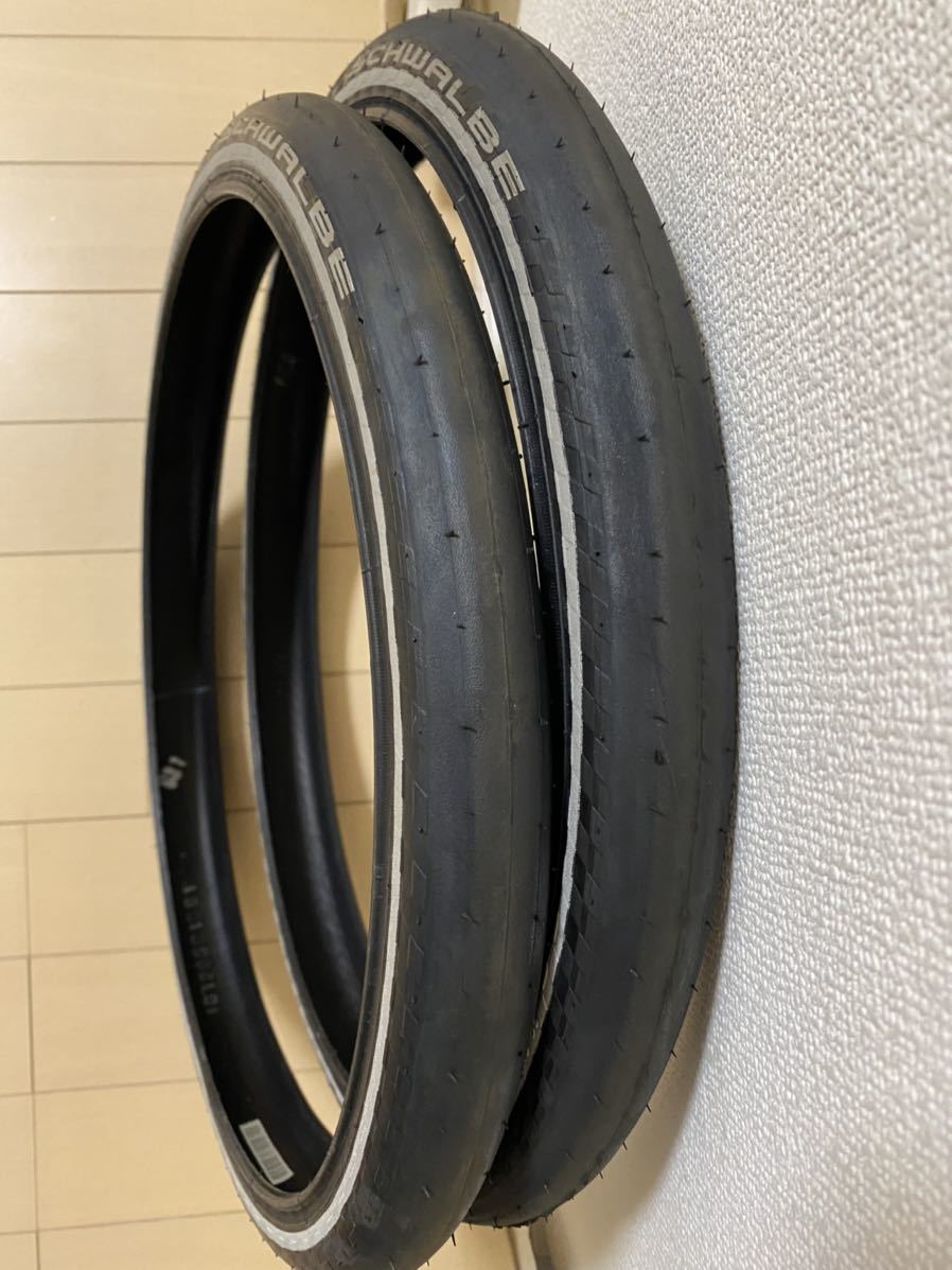 未使用 シュワルベ コジャック for BROMPTON チューブ付き2本セット