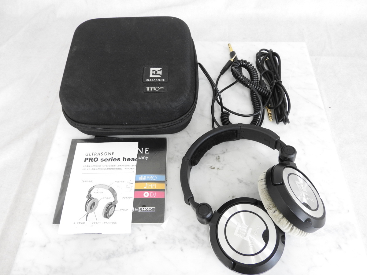 ULTRASONE PRO900 ヘッドフォン 密閉型 0 Closer ULTRASONE ヘッドホン PRO900 ケース付き ☆中古☆