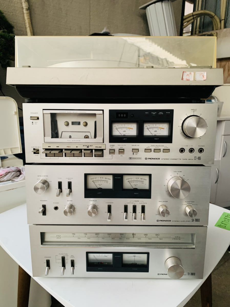 ☆ PIONEER パイオニア TX-7800 ii CT-405 SA-7800II PL-350オーディオ