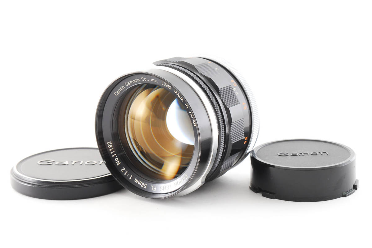 キャノン Canon FL 58mm f/1.2 MF Prime Lens from Japan【Near Mint】823211